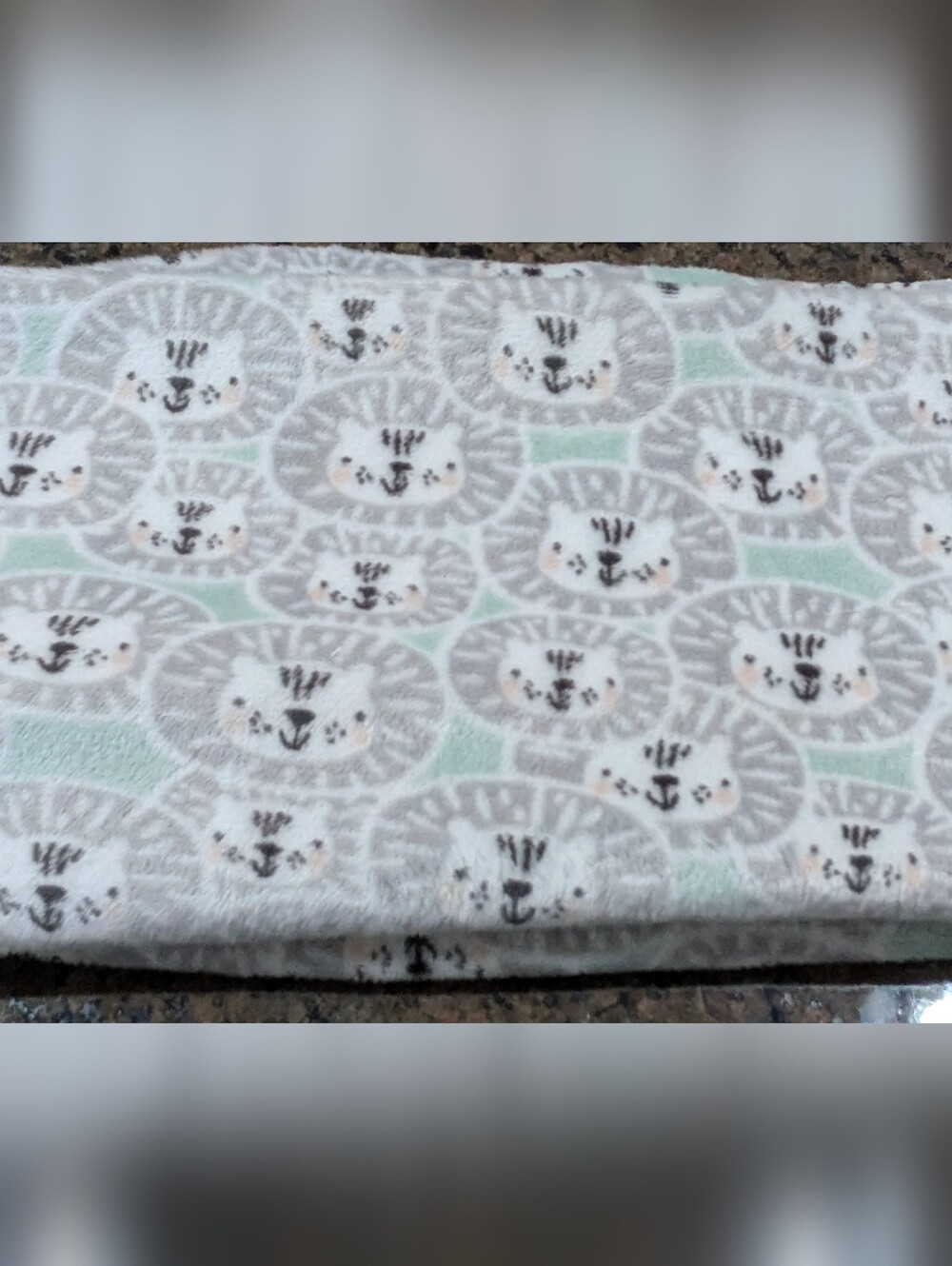 Multi-Pack of 8 Fun Cat Themed Fabric Remnants - Picture 6 of 6